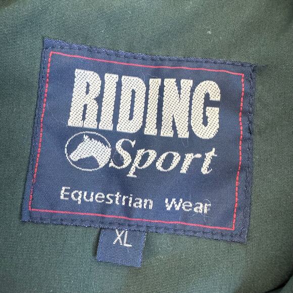 Riding Sport Women's Equestrian Wear Hunter Green Quilted Puffer Vest XL - Picture 5 of 9